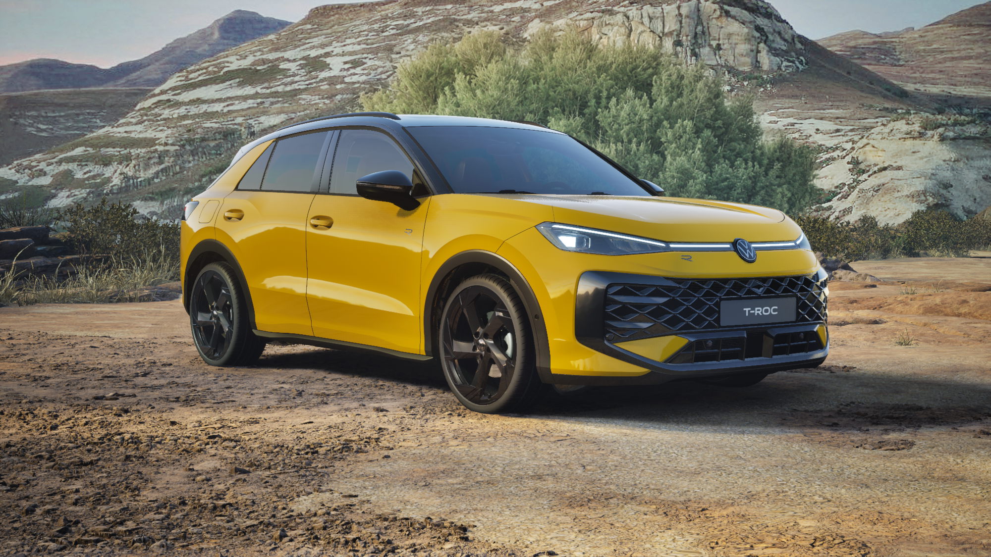 Current screen-space render of the VW T-Roc